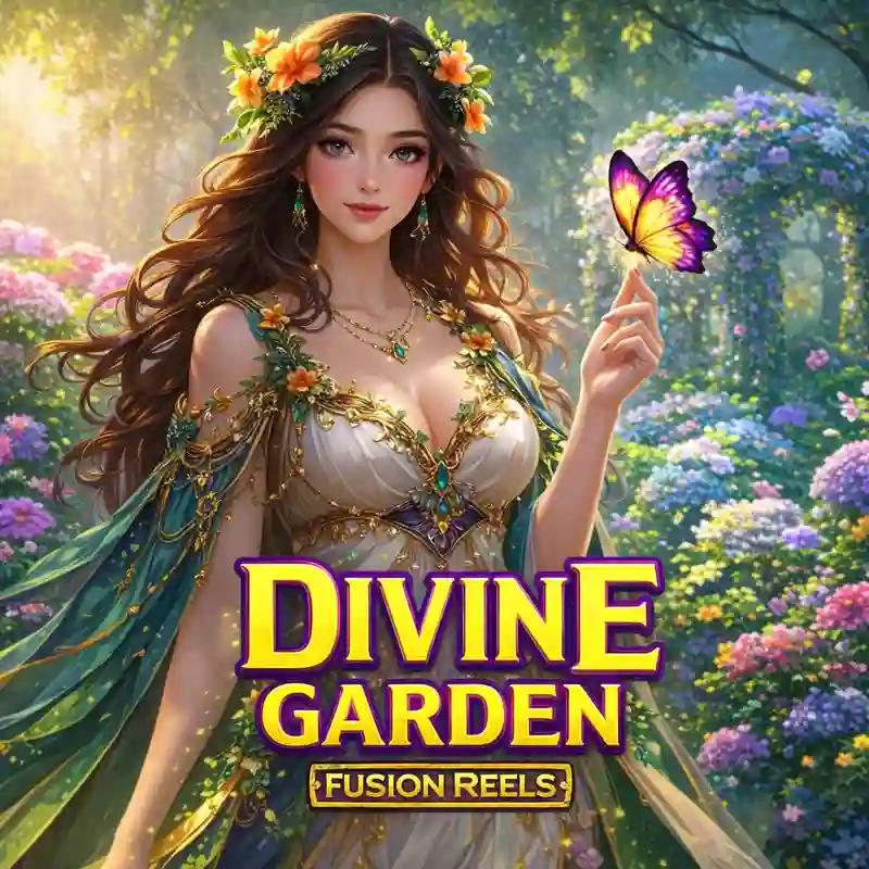 Divine Garden Fusion Reels Game Interface