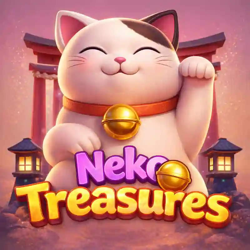 Neko Treasures slot game interface on jilibee casino